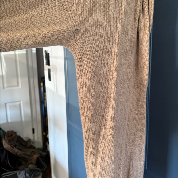 Lucky Brand Women's Camel Cardigan Sweater - Picture 5 of 6